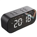 AEC BT501 Bluetooth Högtalare & LED Väckarklocka - Svart