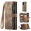 Caseme C30 Multifunktionellt Samsung Galaxy A33 5G Plånboksfodral - Brun