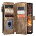 Caseme C30 Multifunktionellt Samsung Galaxy A33 5G Plånboksfodral - Brun