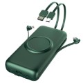 Cyke P1 Plus Trådlös Powerbank - 20000mAh - Grön