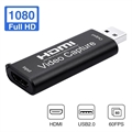 Videoinspelningskort med Mic In och Line Out - USB 2.0, HDMI