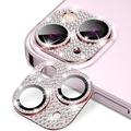 iPhone 15/15 Plus Hat Prince Glitter Kameralinsskydd