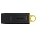 Kingston DataTraveler Exodia USB-minne - 128GB - Gul / Svart