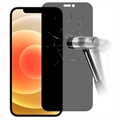 iPhone 12 Mini Privacy Härdat Glas Skärmskydd - 9H