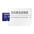 Samsung Pro Plus microSDXC-minneskort med SD-adapter MB-MD512SA/EU