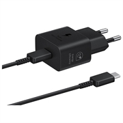 Samsung USB-C Strömadapter med Kabel EP-T2510XBEGEU - 25W