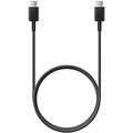 Samsung USB-C / USB-C-kabel EP-DW767JBE - 3A, 1.8m - Bulk - Svart
