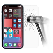 iPhone 13/13 Pro Härdat Glas Skärmskydd - 9H, 0.3mm, 2.5D - Klar