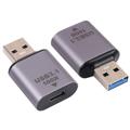 High Speed USB 3.1 till USB-C OTG Adapter - 10Gbps