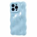 iPhone 15 Pro Max TPU-fodral med vågig kant och godisbubblor
