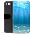 iPhone 5/5S/SE Premium Plånboksfodral - Hav